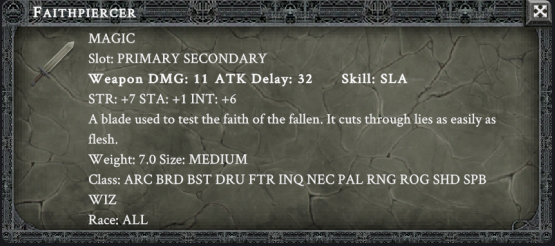 FAITHPIERCER item card